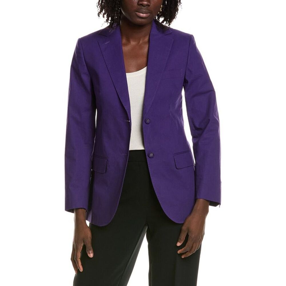 Officine Générale Womens Officine Generale Charlene Blazer, Purple
